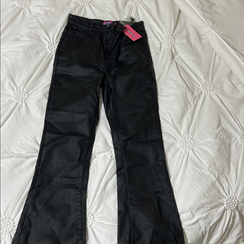 Edikted Black High-Waisted Pants